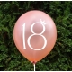 Balony na 18 URODZINY ROSE GOLD osiemnastka 5 szt