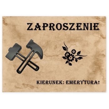 ZAPROSZENIA EMERYTURY EMERYTURA GÓRNIK