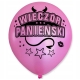 BALONY zestaw na WIECZÓR PANIEŃSKI RÓŻOWY CZARNY