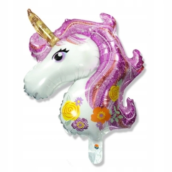 Balon foliowy RÓŻOWY Jednorożec Pony 70 CM