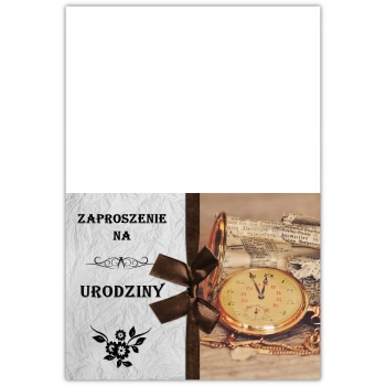 ZAPROSZENIA NA URODZINY + KOPERTA 1-99 DOWOLNE