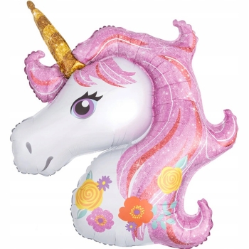 ZESTAW JEDNOROŻEC UNICORN PONY 2 urodziny 100 cm