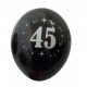 BALONY ZESTAW na 45 Urodziny 45 ROCZNICA ŚLUBU rose gold konfetti 100 cm