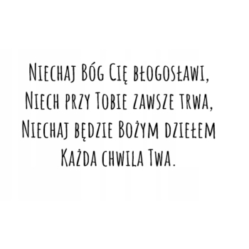 Kartka na chrzest chrzciny dla dziecka krzyż kwiaty Z ŻYCZENIAMI