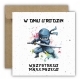 Kartka na urodziny dla dzieci Ninja ninjago kolorowa