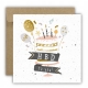 Kartka okolicznościowa na urodziny URODZINOWA Happy Birthday tort
