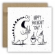 Kartka okolicznościowa na urodziny URODZINOWA Happy Birthday potworki