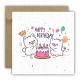 Kartka okolicznościowa na urodziny URODZINOWA Happy Birthday kociaki