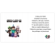 Kartka na urodziny urodzinowa dla dzieci minecraft Creeper Z ŻYCZENIAMI