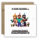 Kartka na urodziny urodzinowa dla dzieci minecraft Creeper Z ŻYCZENIAMI