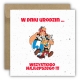 Kartka okolicznościowa na urodziny dla dzieci Asterix i Obelix Z ŻYCZENIAMI
