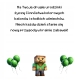 Kartka na 2 urodziny urodzinowa dla dzieci minecraft Creeper Z ŻYCZENIAMI