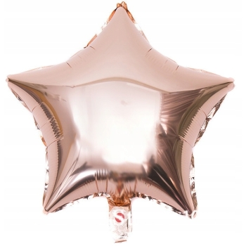 ZESTAW BALONY 25 URODZINY ROSE GOLD PERŁOWE 25 ROCZNICA ŚLUBU 100 CM