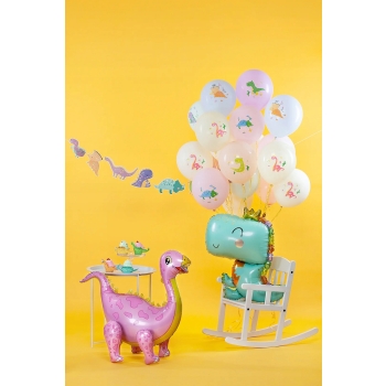 Topper Toppery Na Tort Muffinki Dinozaury 6 sztuk
