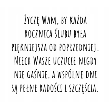 Kartka na rocznicę ślubu para spacer rocznica ślubu jubileusz Z ŻYCZENIAMI