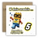 Kartka okolicznościowa na 5 urodziny dla dzieci LEGO Z ŻYCZENIAMI