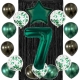 ZESTAW BALONY 7 URODZINY ZIELONY BUTELKOWA ZIELEŃ 7 ROCZNICA ŚLUBU 100 CM