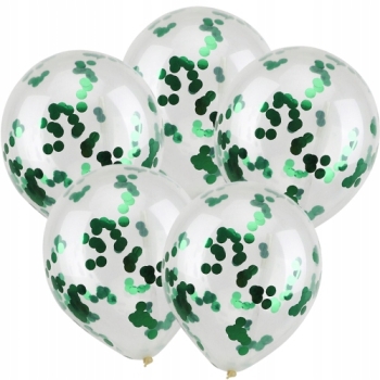 ZESTAW BALONY 40 URODZINY ZIELONY BUTELKOWA ZIELEŃ 40 ROCZNICA ŚLUBU 100 CM
