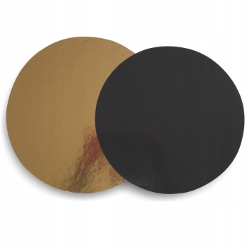 Podkład pod tort okrągły mocny sztywny 24 cm 2400 g DWUSTRONNY 10 SZT