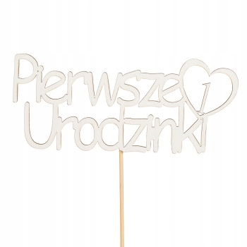 Topper Beermata Roczek Pierwsze Urodziny Tort