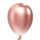 Balony z konfetti ROSE GOLD 15 szt hel METALICZNE