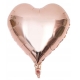 Balon Foliowy ROSE GOLD RÓŻOWE ZŁOTO SERCE 45 cm