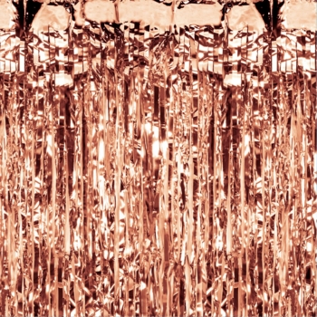 KURTYNA DEKORACYJNA rose gold ZASŁONA 100x200 cm